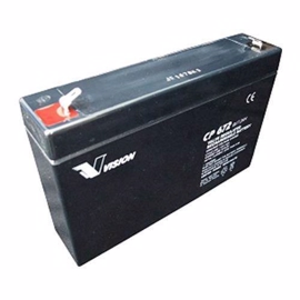 Blybatteri 6 volt 7,2 Ah til Barne-elbiler CP672